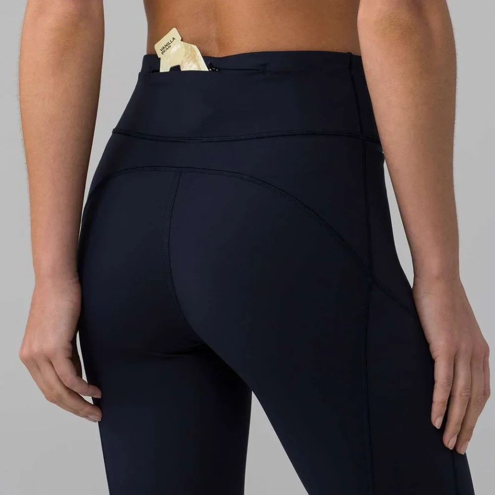 (1756) 🍋 LULULEMON *LOVED* Final Lap Crop *23" - Picture 2 of 3